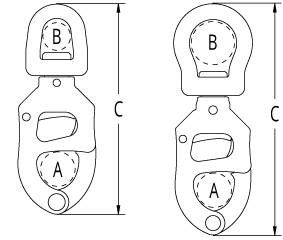 Ronstan Series 100 Triggersnap Shackle w/ Small Bail